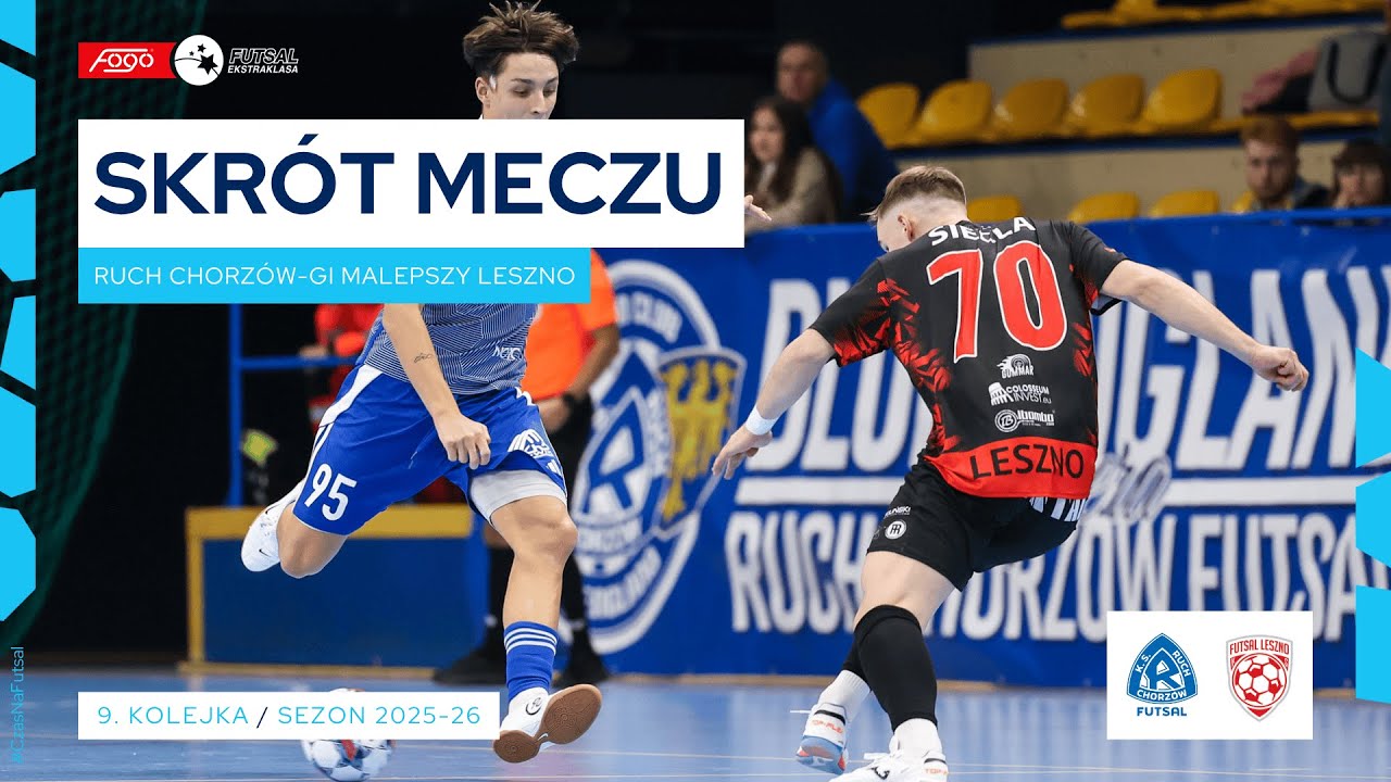 Ruch Chorzów - GI Malepszy Leszno 0:7 SKRÓT | 9. kolejka (2025/26)