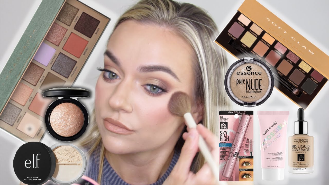 ABH Nouveau and Soft Glam Palette FULL FACE Tutorial!!