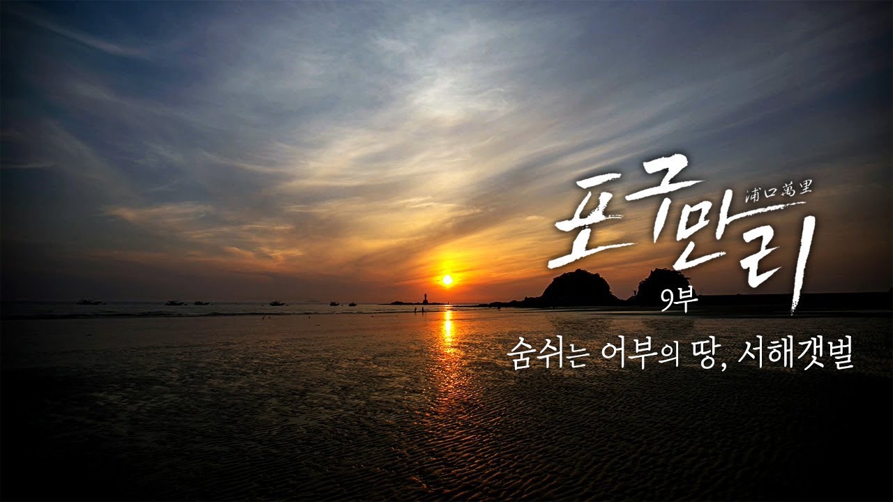 [UHD 다큐멘터리] 서해 갯벌, 숨쉬는 어부의 땅 : 한국의 아름다운 항구여행 9부 | 포구만리 - 지역MBC UHD 공동제작 다큐멘터리