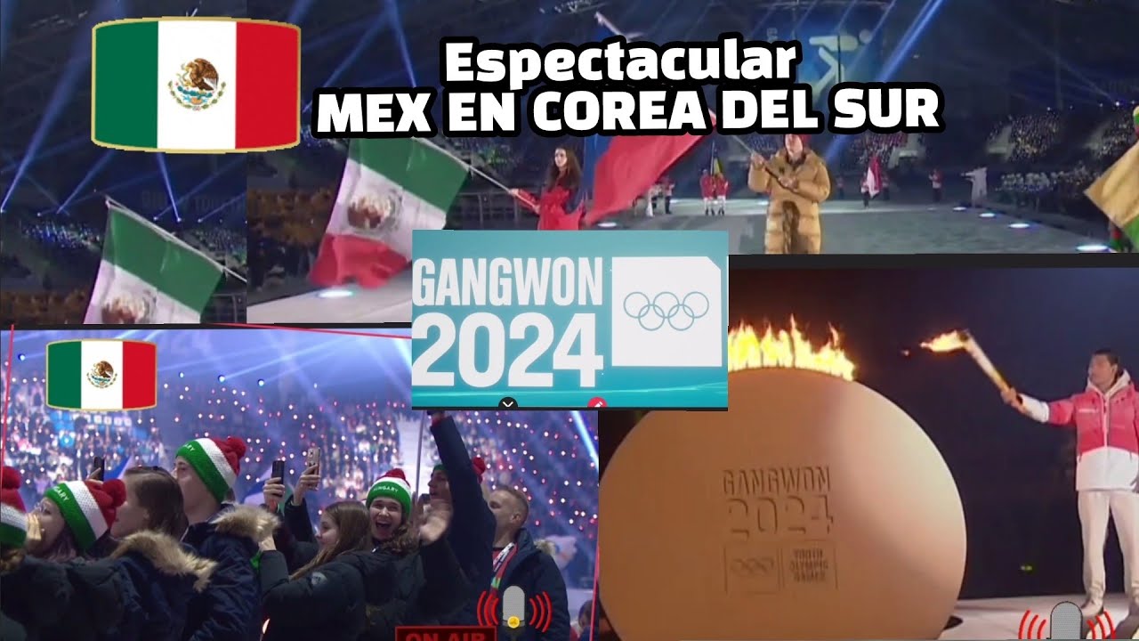 MEXICO EN OLIMPIADAS 2024, INAUGURACIÓN COREA DEL SUR 