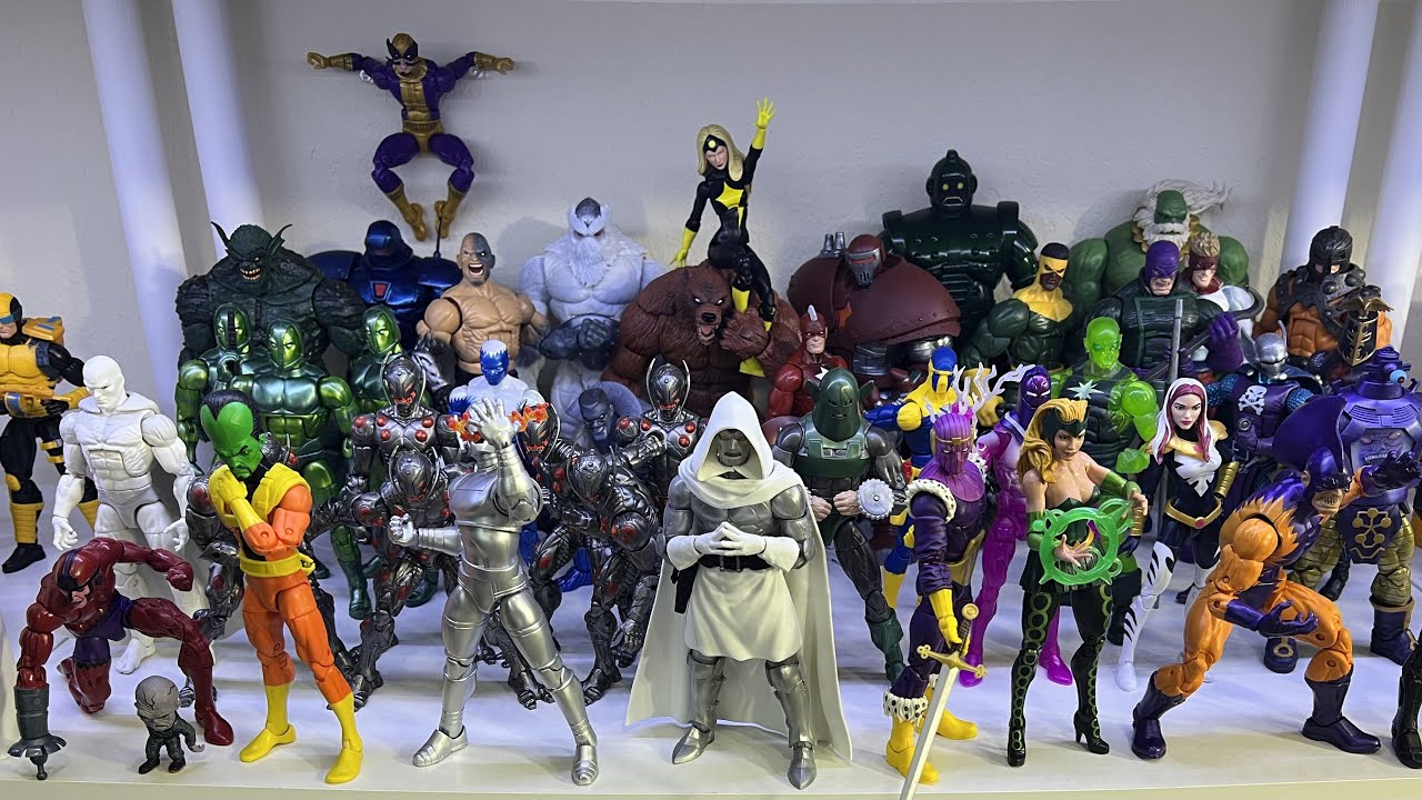 MARVEL LEGENDS SUPER VILLAINS/MASTERS OF EVIL/GAMERVERSE COLLECTION DISPLAY 2022 WALKTHROUGH
