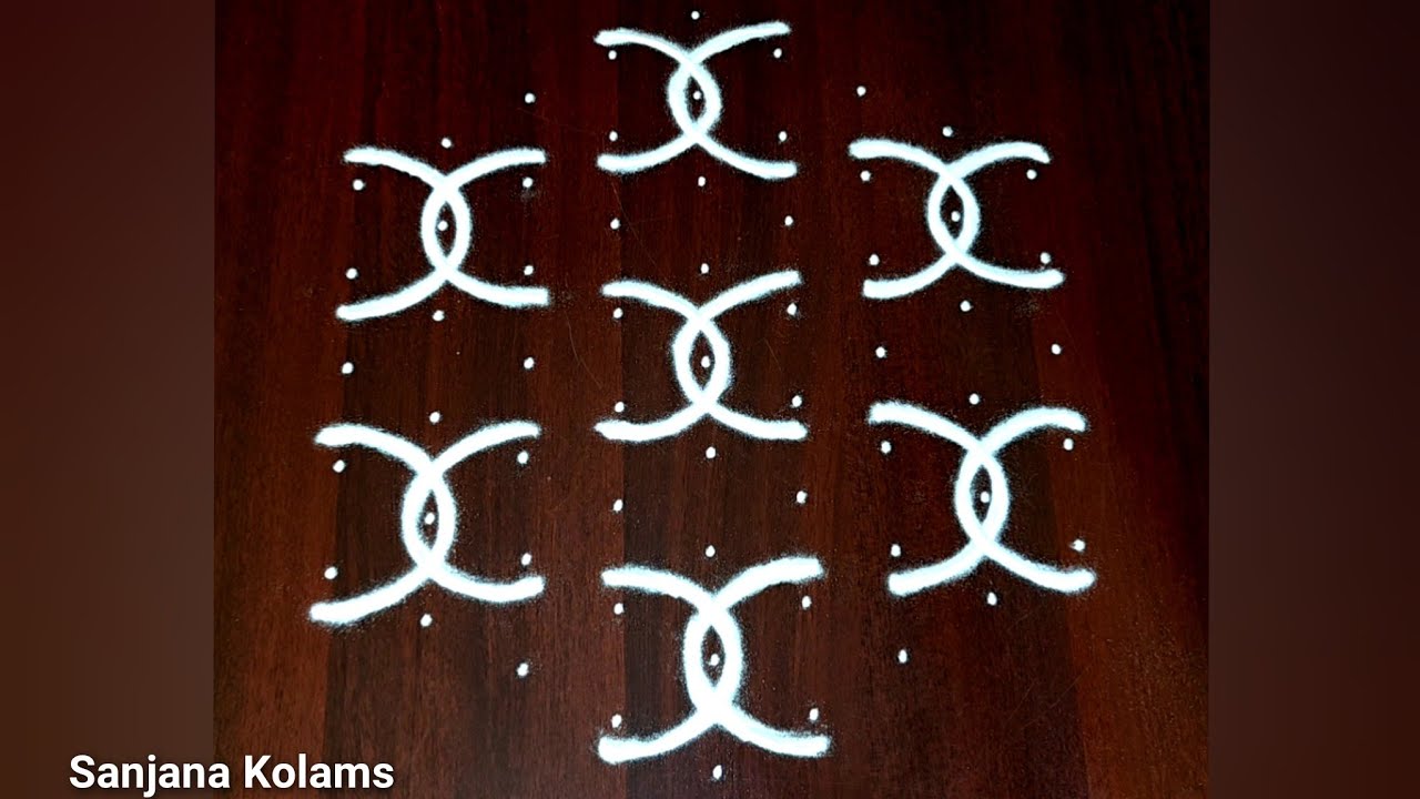 🌺9*5 Dot🌺Karthigai deepam🌺New year🌺Margazhi Special🌺Easy Simple Beautiful🌺Traditional KambiKolam