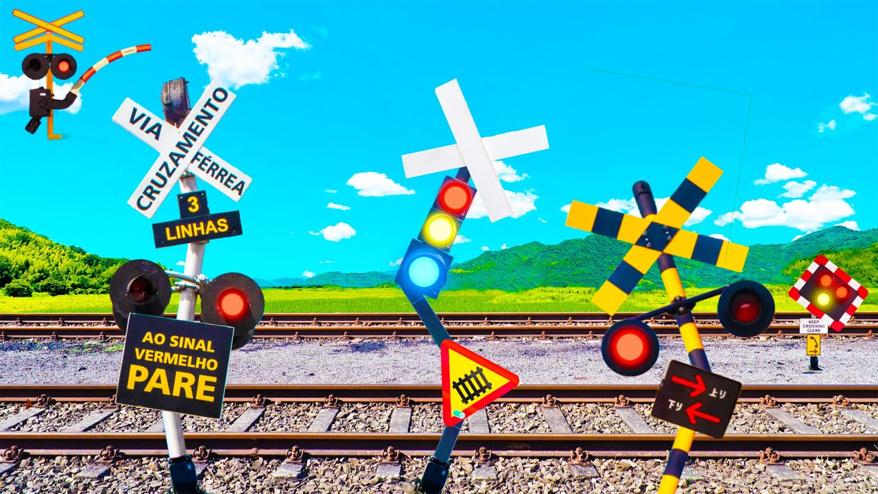 Active Railroad Crossing 😂