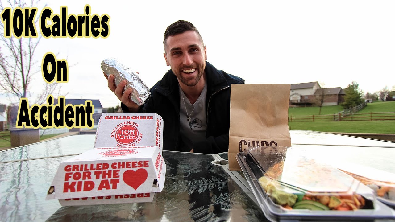 10,000 Calorie Food Challenge - Intermittent Fasting Cheat Day