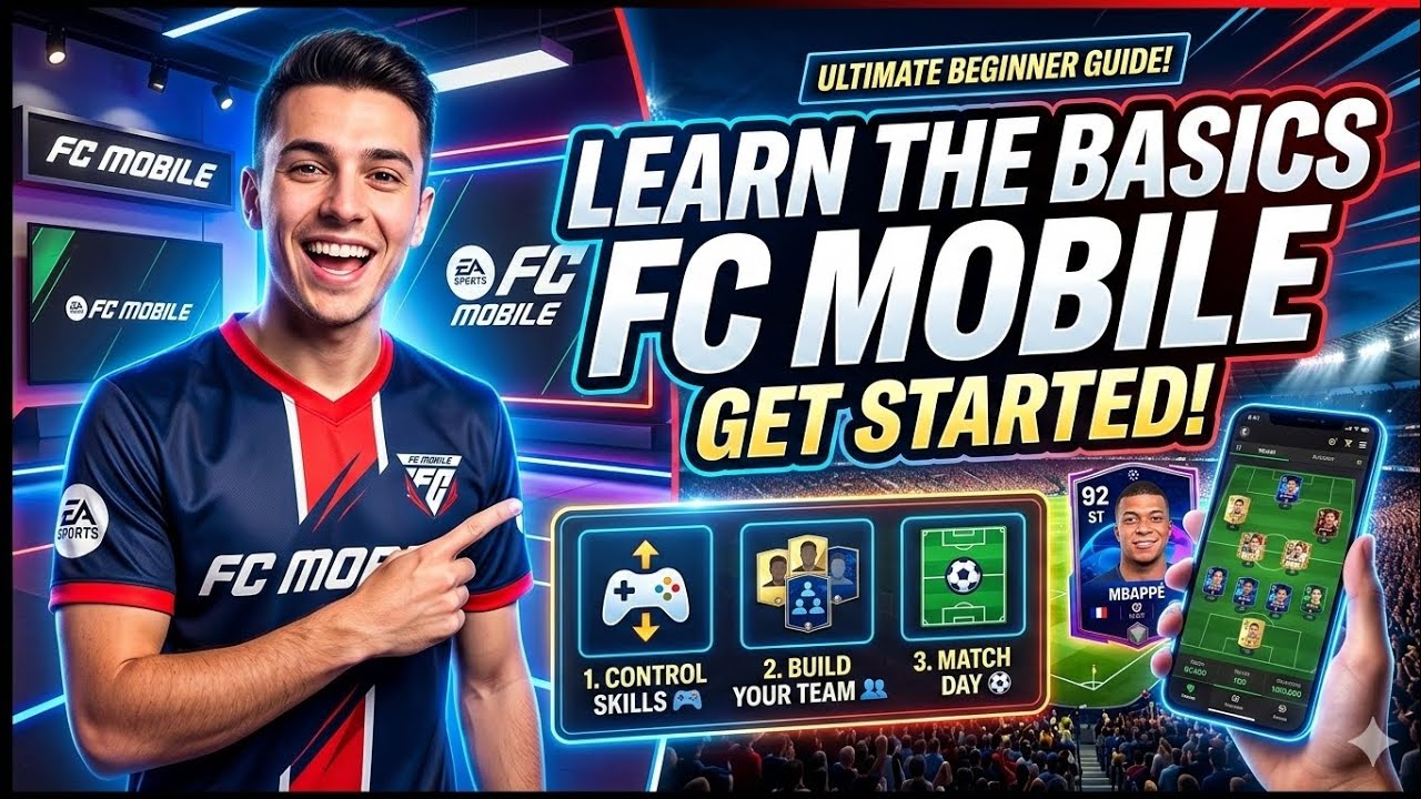 Master the Basics of FC Mobile in 5 Minutes!​#FCMobile #Tutorial #MobileGaming #EASportsFC