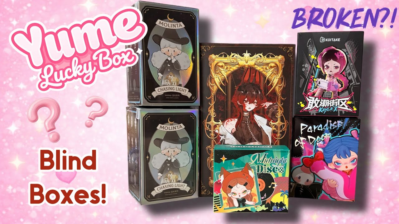 ✧*:･ﾟ✧BLIND BOX UNBOXING DARK GOTHIC GIRL STYLE! IT CAME BROKEN?! ✧*:･ﾟ✧