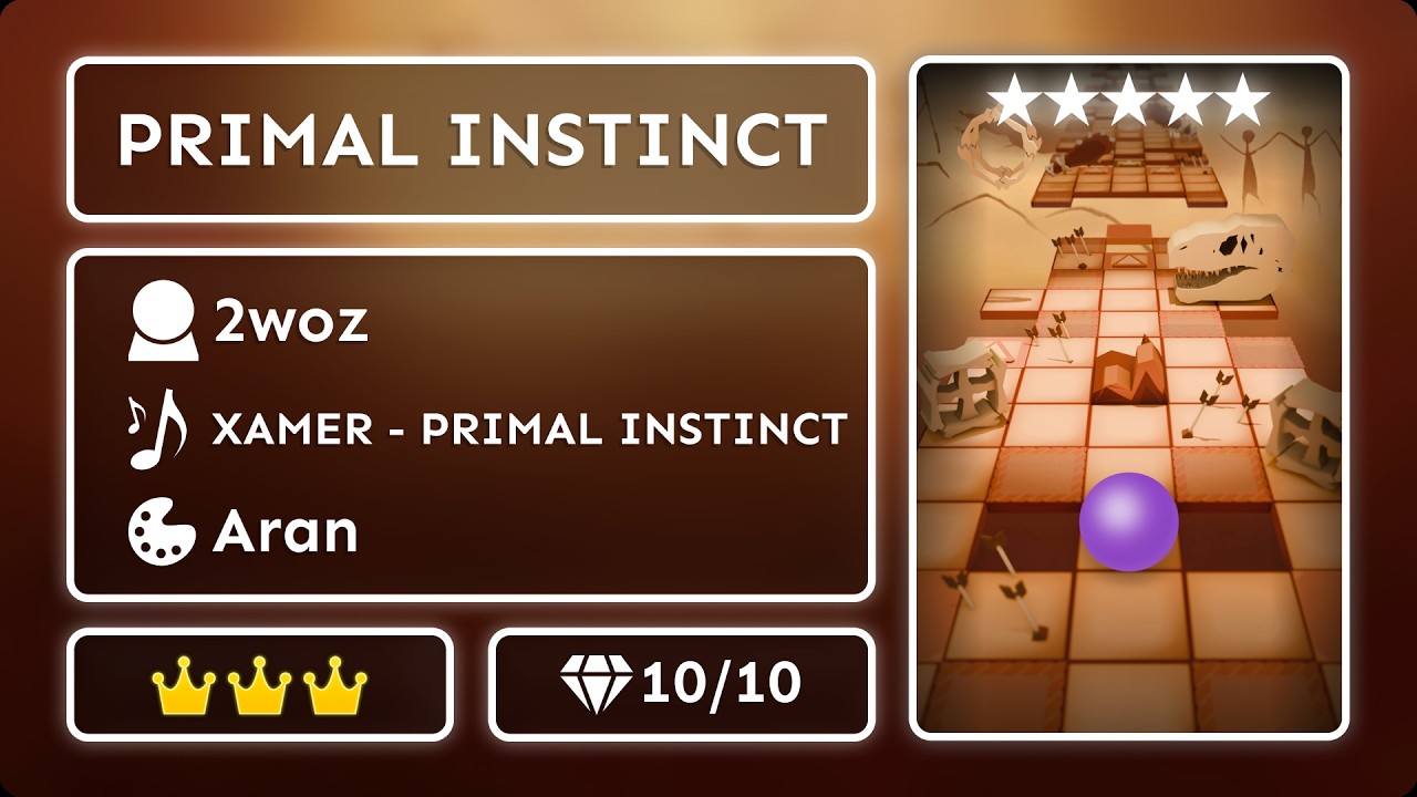 Rolling Sky: TIFCO | Co-Level 40 - PRIMAL INSTINCT | ★★★★★
