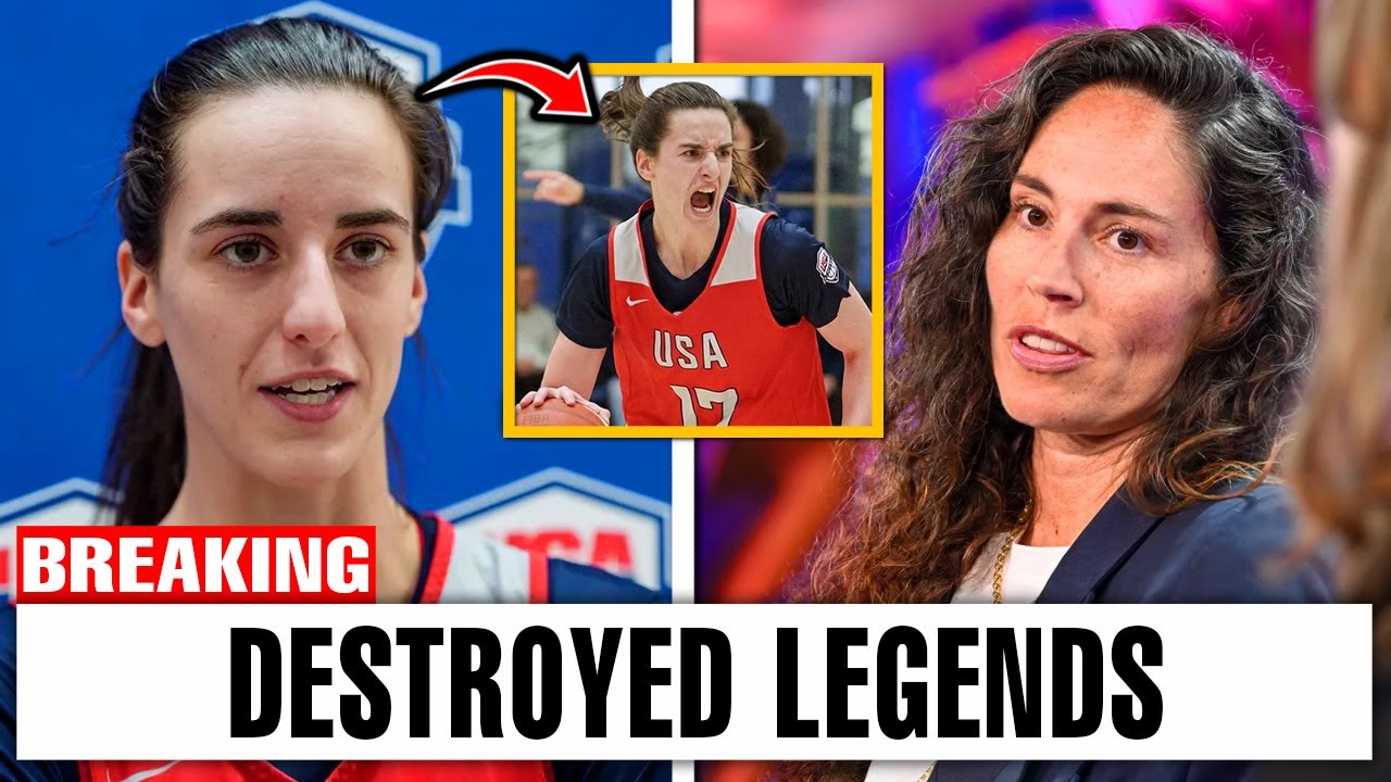 Caitlin Clark DESTROYS Team USA Legends In Secret Practice Footage!