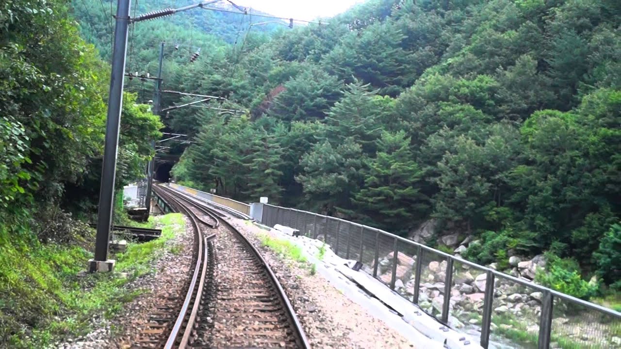 영동선 V-트레인 승부-양원 주행영상(Yeongdong line V-train Seungbu Station-Yangwon Station)