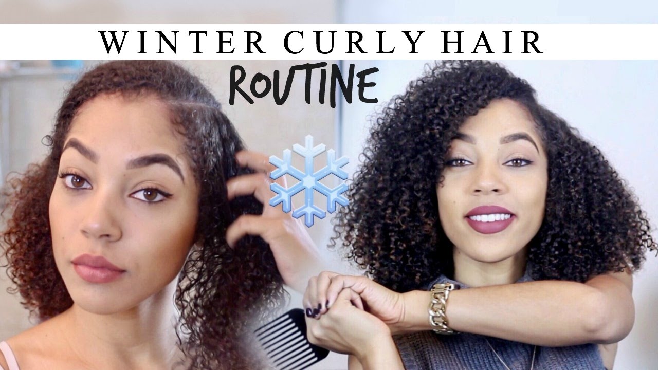 Winter Curly Hair Routine ❄️ | Super Moisturized Wash & Go