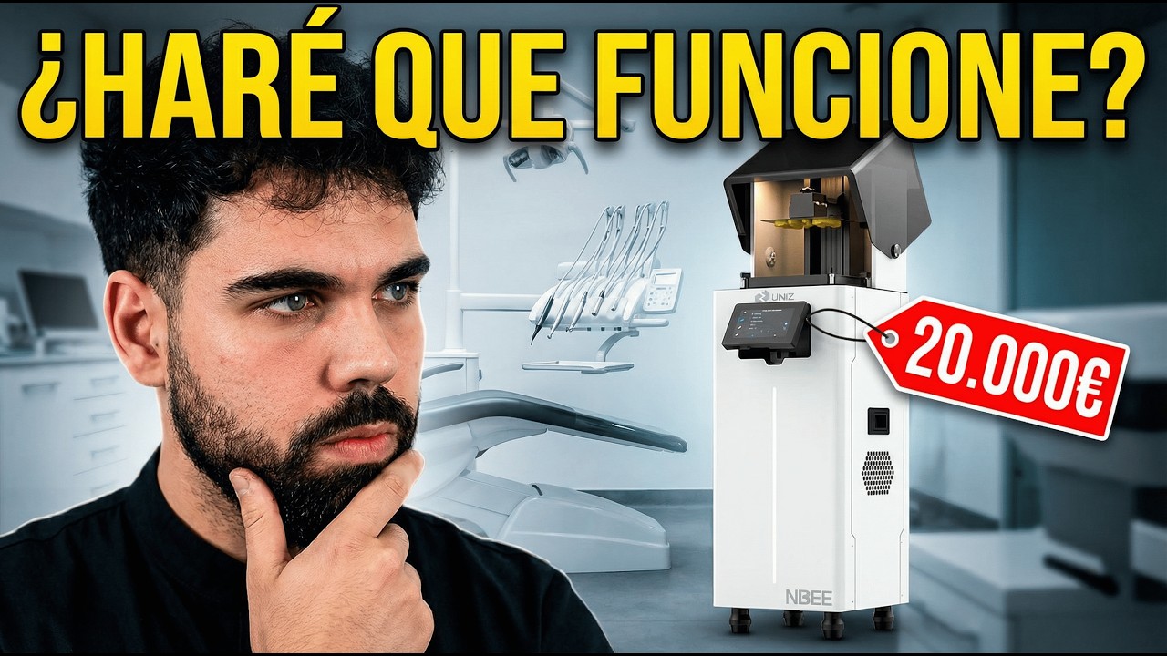 Viajo a Galicia a ARREGLAR una IMPRESORA 3D Dental de 20.000€