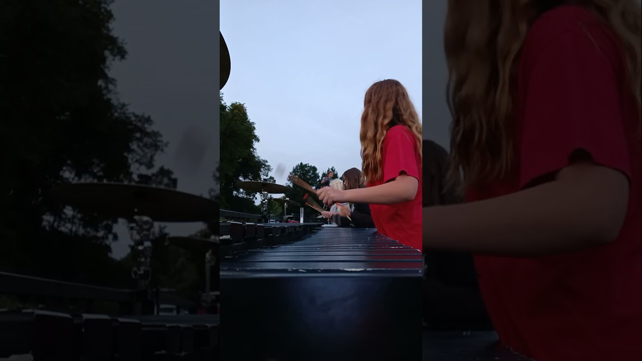 Lancaster High School Band of Gold- Hero's Journey 2025- Marimba 1
