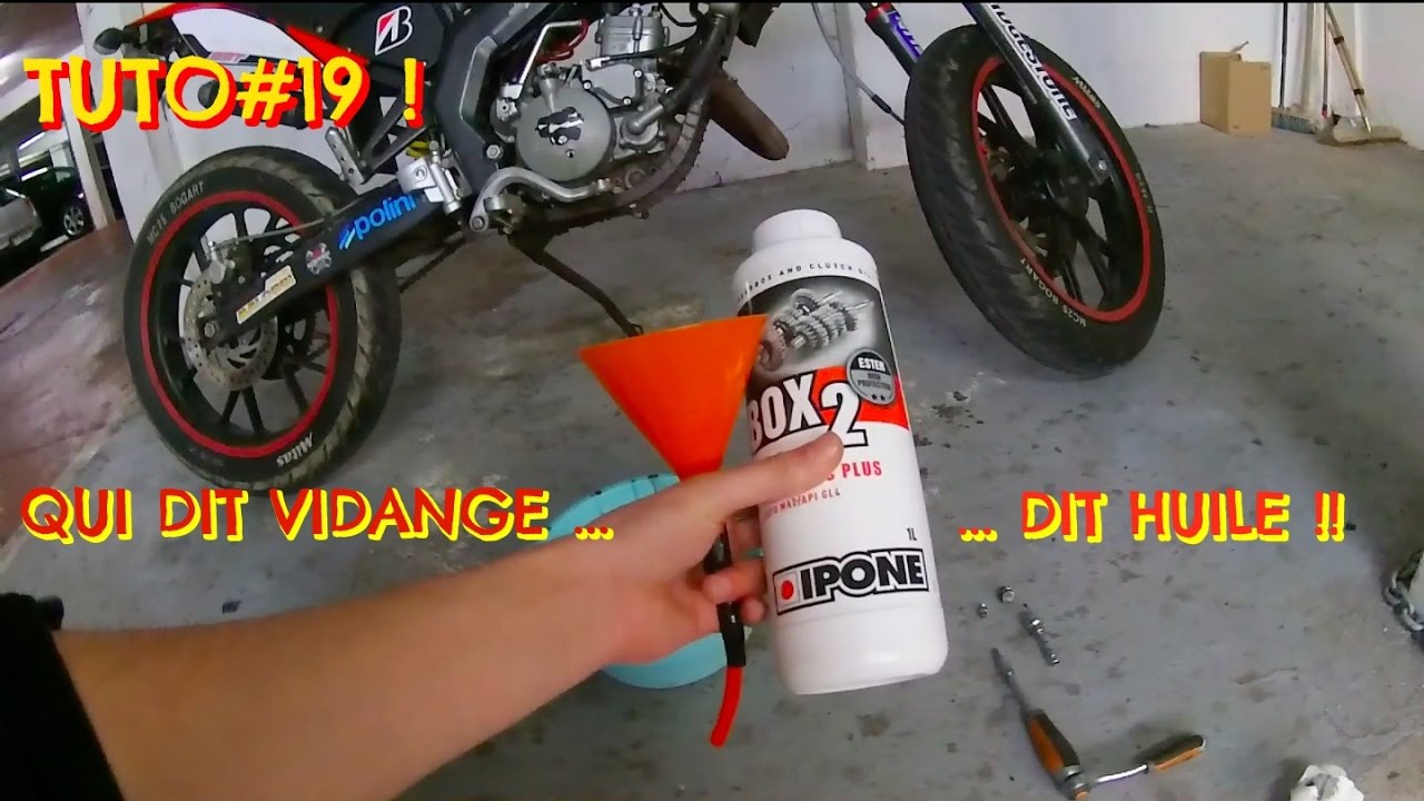 ✌TUTO#19✌ Comment faire sa vidange sur une 50cc ??