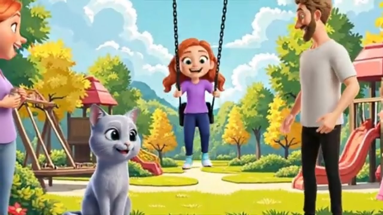 The Adventure Family Moves In -Welcome to the Neighborhood- Kids Musical Fun Animation Video