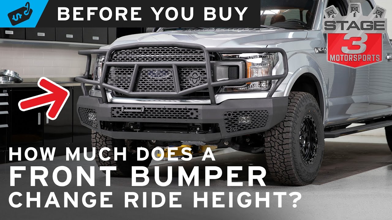 Before You Buy: How Much Does a Front Bumper Change Ride Height?