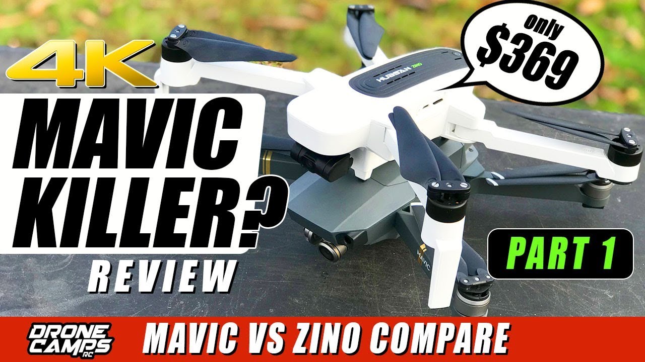 DJI MAVIC KILLER? - HUBSAN ZINO 4K Drone $369 - Compare, Flights, Range - Honest Review
