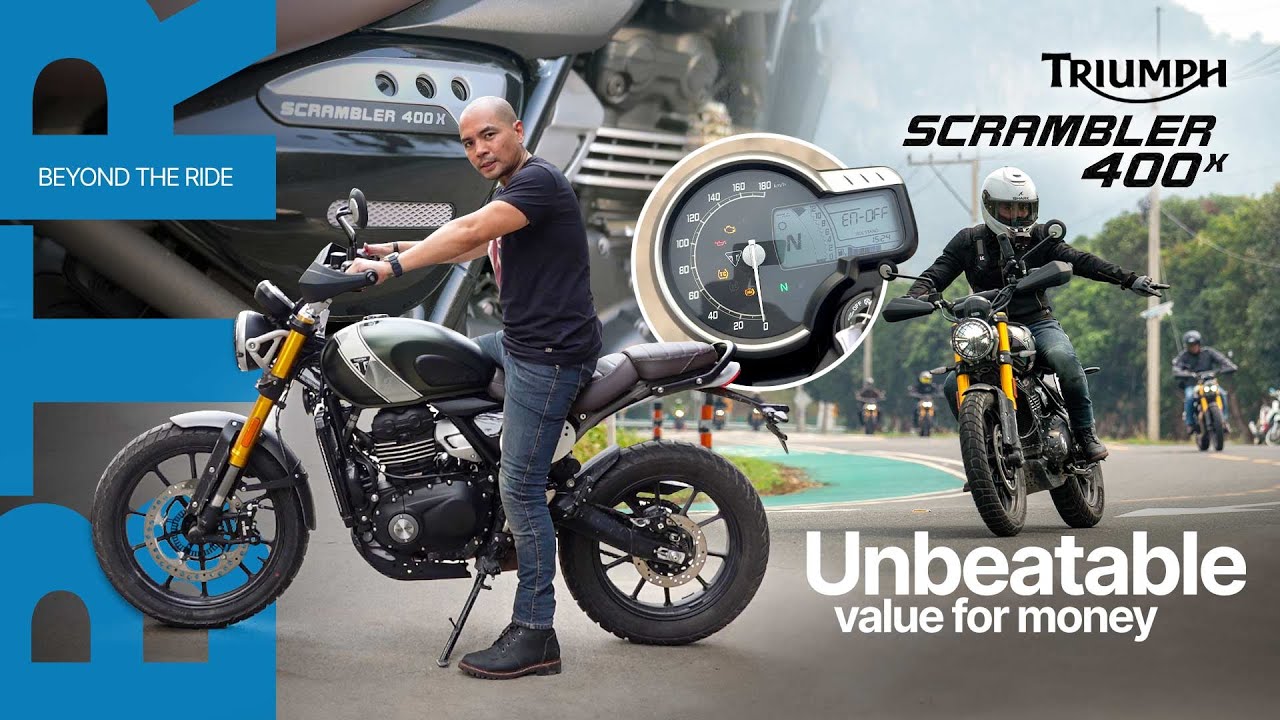 Обзор Triumph Scrambler 400X 2024 года | Скрэмблинг в Таиланде!
