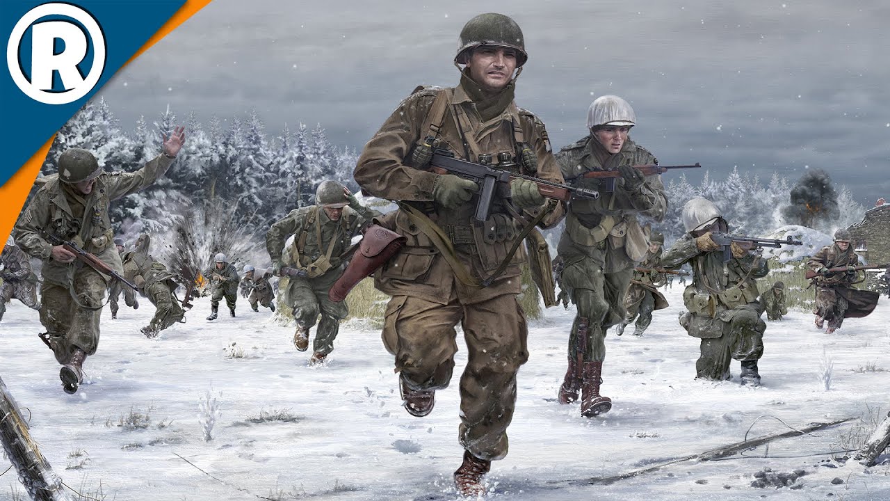 US AIRBORNE RANGERS '44 | WW2 Battles | Men of War: Assault Squad 2 [MOD] Gameplay