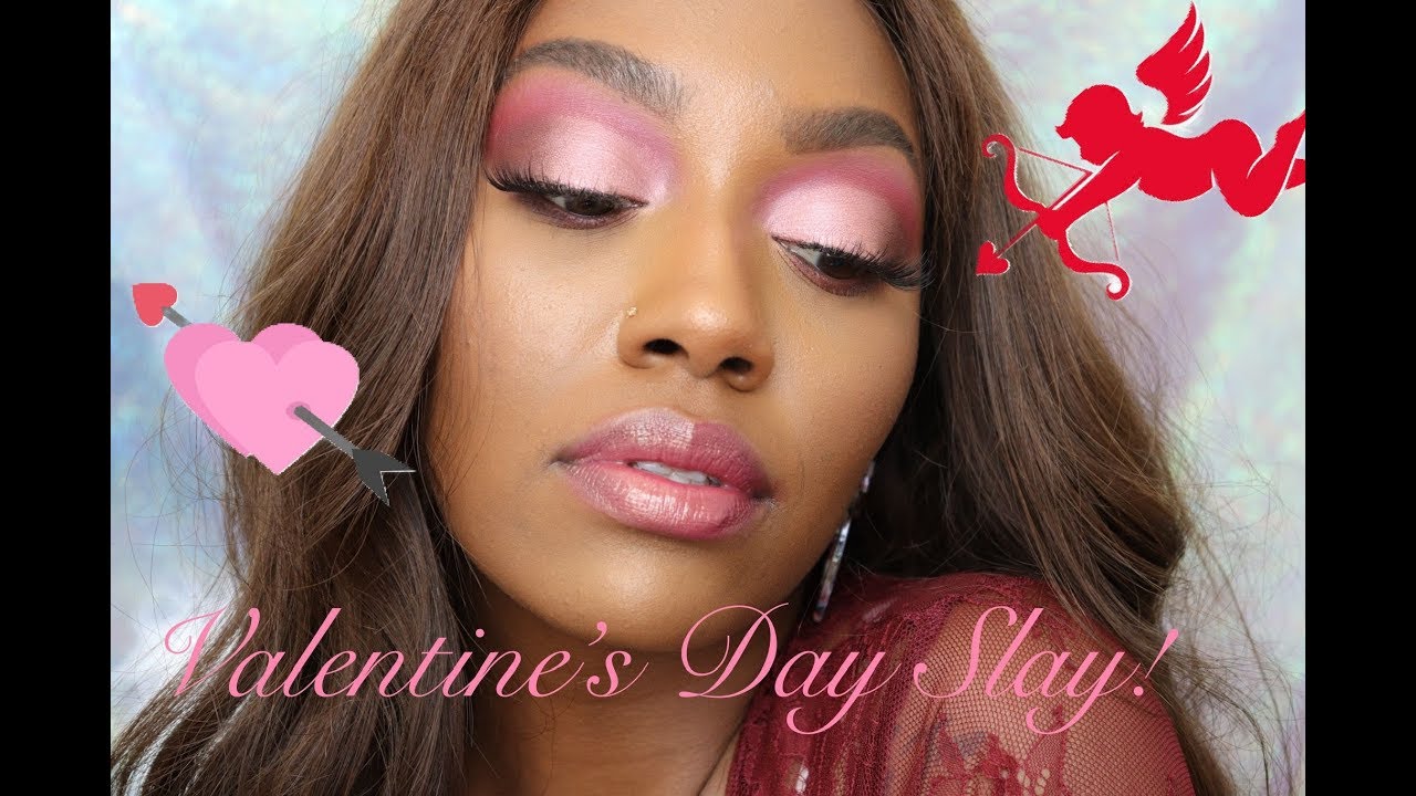 💘 Valentine’s Day Makeup | Pink Cut Crease Tutorial! 💘