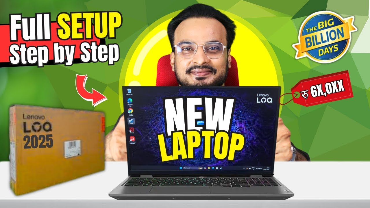 How to SETUP a NEW Laptop ✅- Step by Step GUIDE 2026