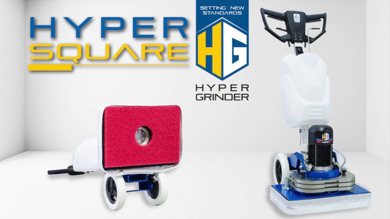 HYPER SQUARE -  for stripping , sanding , polishing & clearing the widest range of floor surfaces.