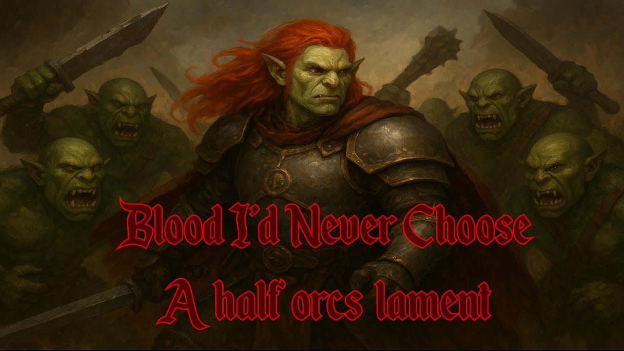 Blood Id Never Choose, a half orcs lament. DND Song