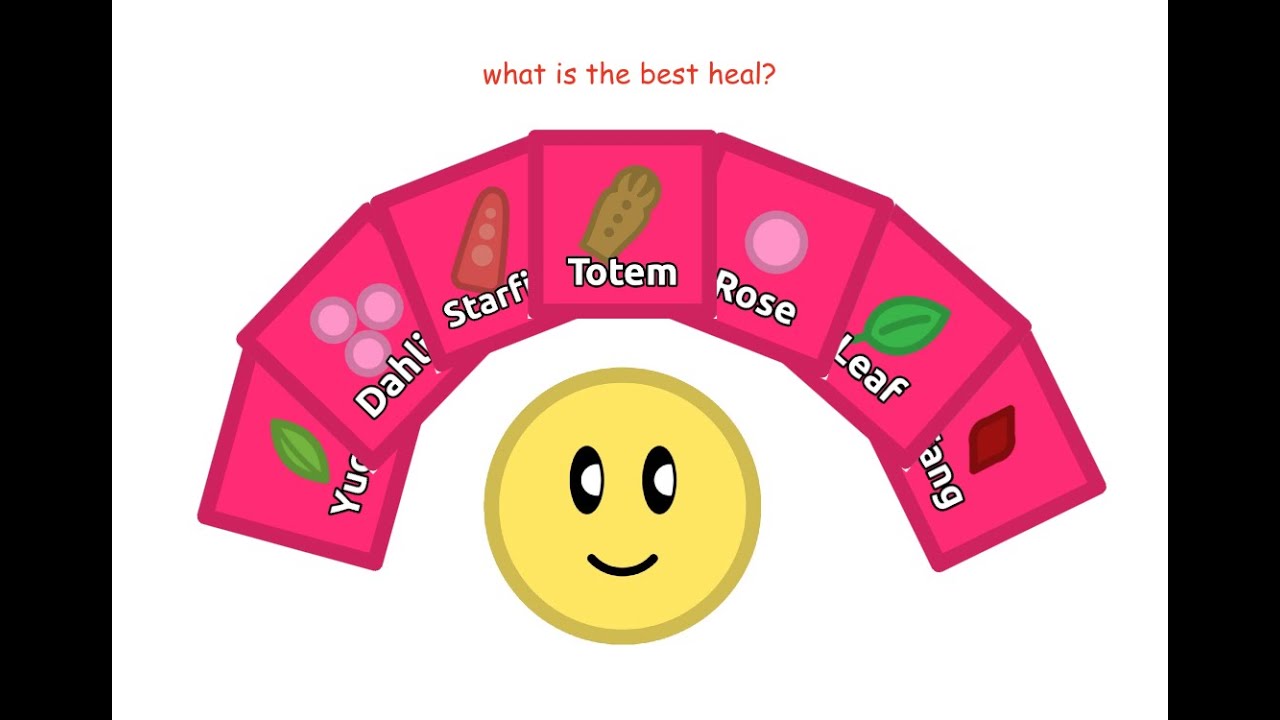 what is the best heal petal? | florr.io