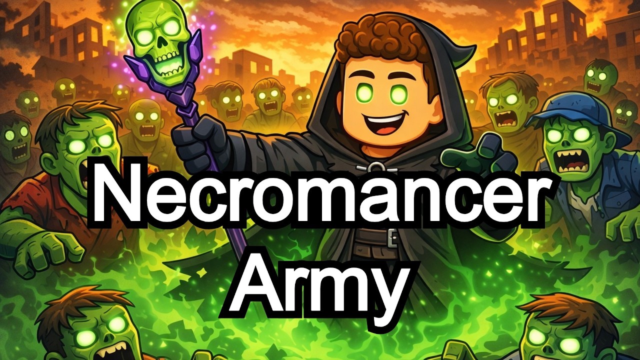 Некромант &mdash; это БЕЗУМИЕ&hellip; Но стоит ли он 1000 самоцветов? Выжить в апокалипсисе &mdash; Roblox