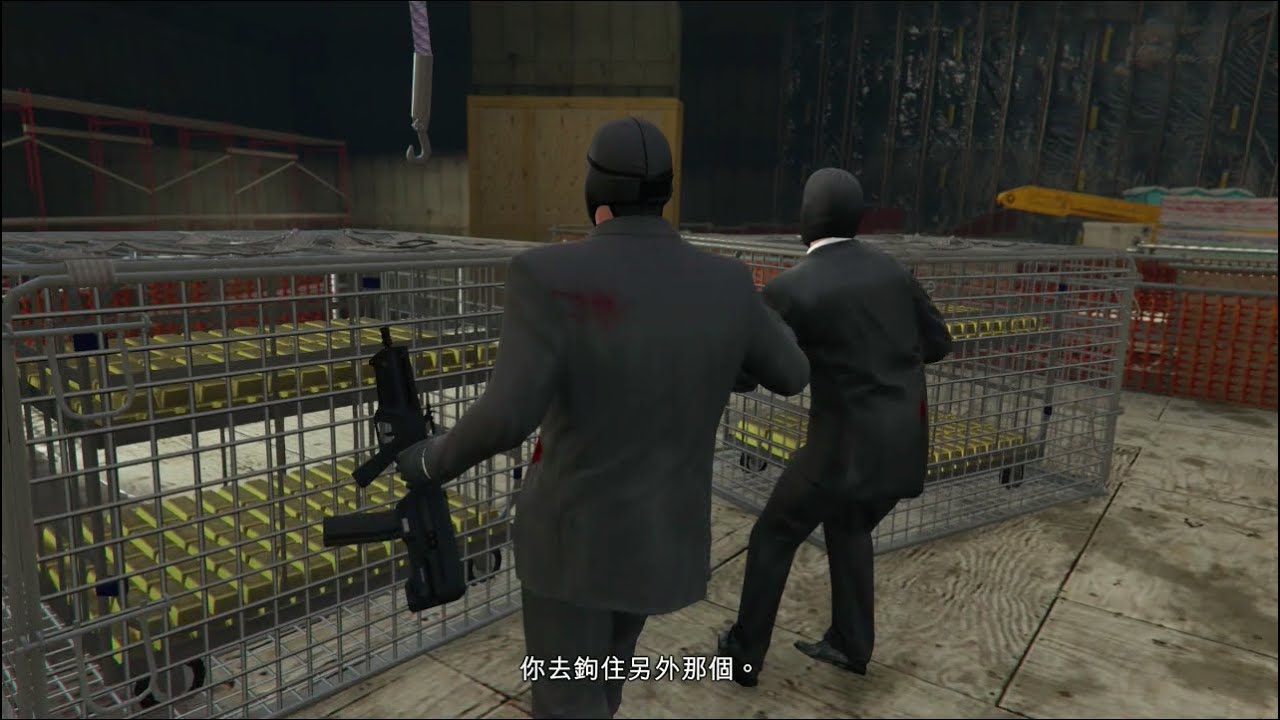 PS4 Grand Theft Auto V (GTA 5) 大幹一票 故事劇情59 俠盜獵車手 5 繁體中文