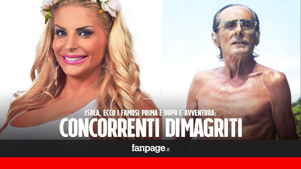 Isola dei famosi 2018, concorrenti dimagriti: ecco come sono cambiati i naufraghi
