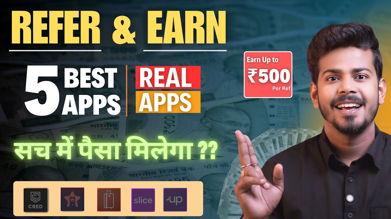 Best Refer & Earn Apps 2026: Earn ₹500 Per Refer (Live Proof Inside! 🤑)