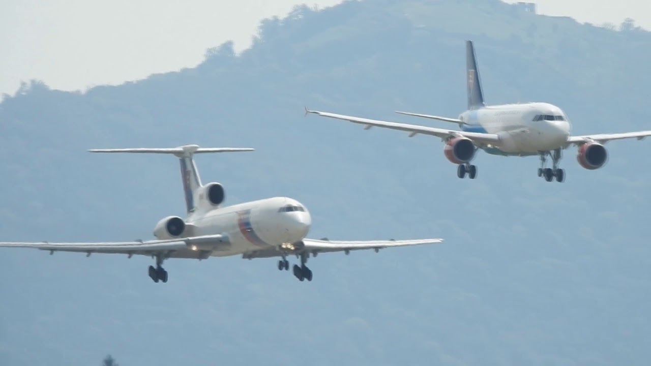 Slovak Government Display at SIAF 2107 | Tu-154M, Fokker 100, Airbus a319