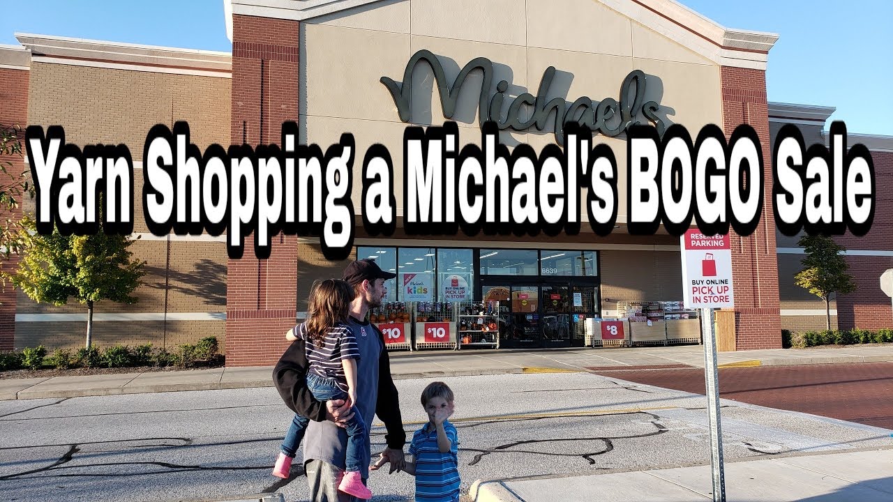 Yarn Shopping Michael's Buy One Get One Sale | Yarn Haul Video | bag o day crochet