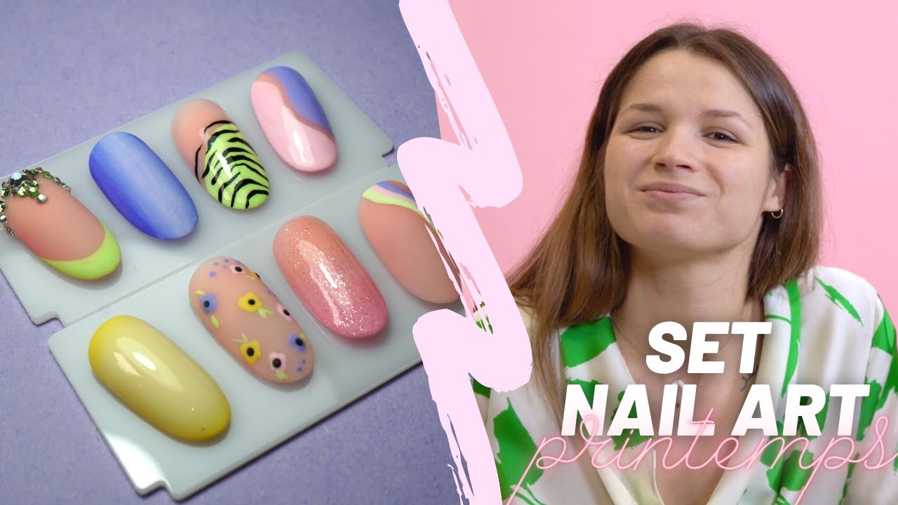 TOP 8 NAIL ART PRINTEMPS 2022 🌸🌼 (facile)