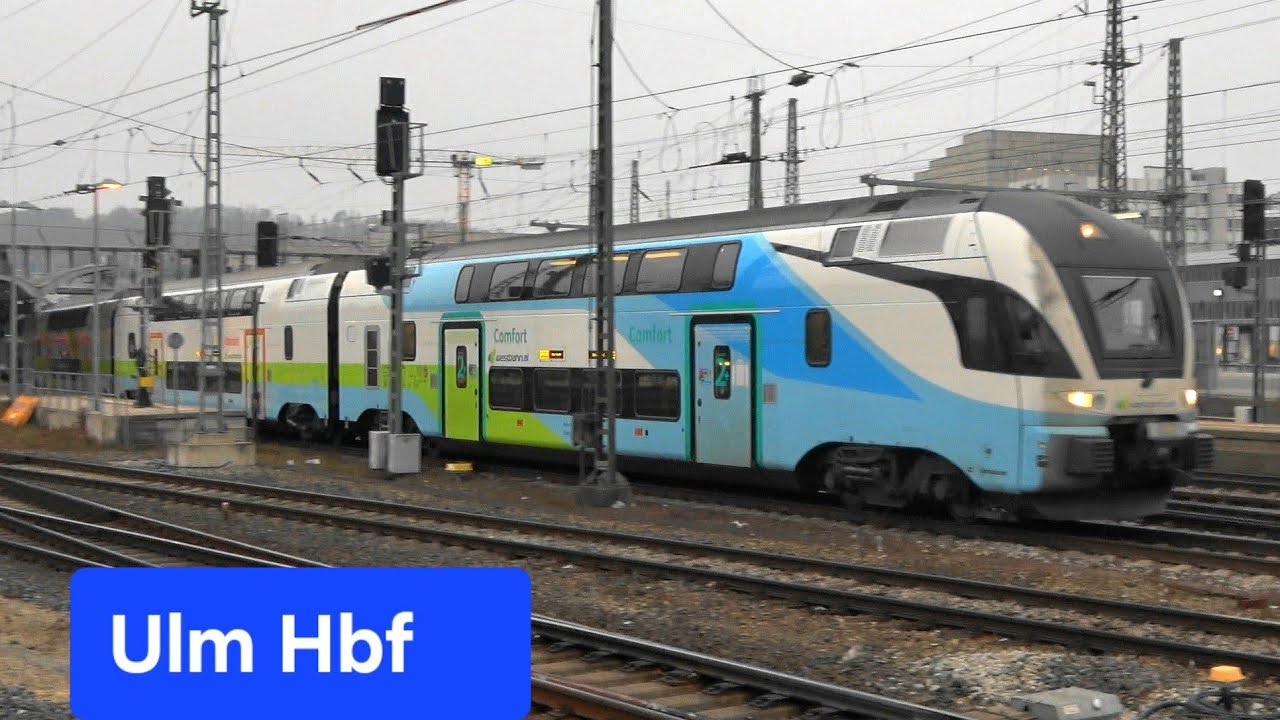 Ulm Hbf: WESTbahn WB969 Stuttgart➡️Wien Westbahnhof, ICE, Arverio, agilis, RheinCargo Kesselzug