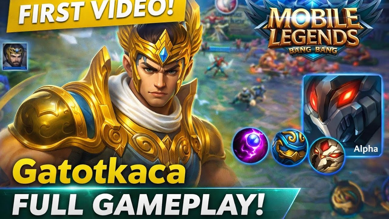 Full Gameplay of Gatotkaca as gatotkaca main