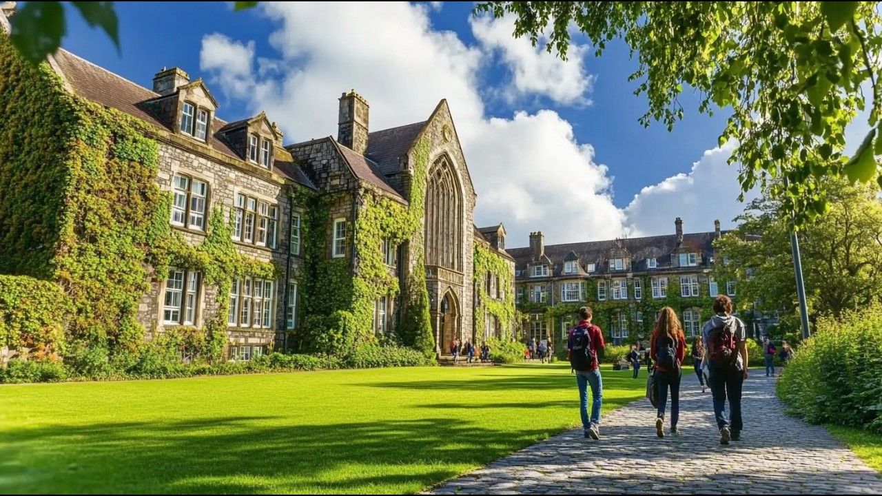 University of Galway, Ireland, Walking Tour