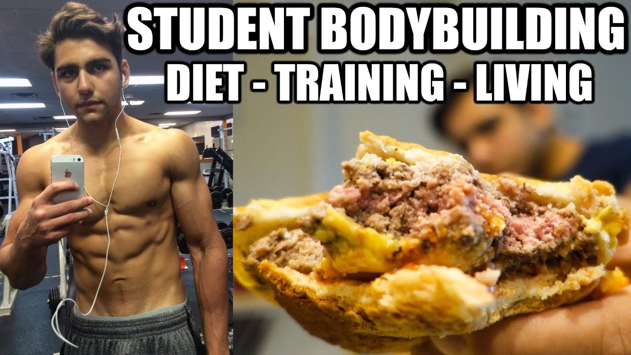 Full Day Of Eating, Training And Living | Student Bodybuilding