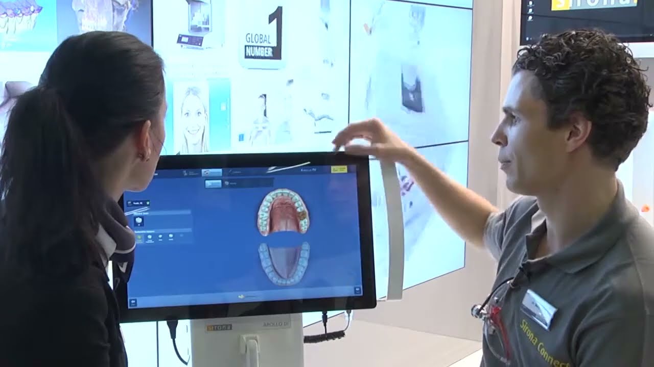 Zahnarzt M&uuml;nchen Dr  Butz APOLLO DI Sirona Connect Digitale Abformung