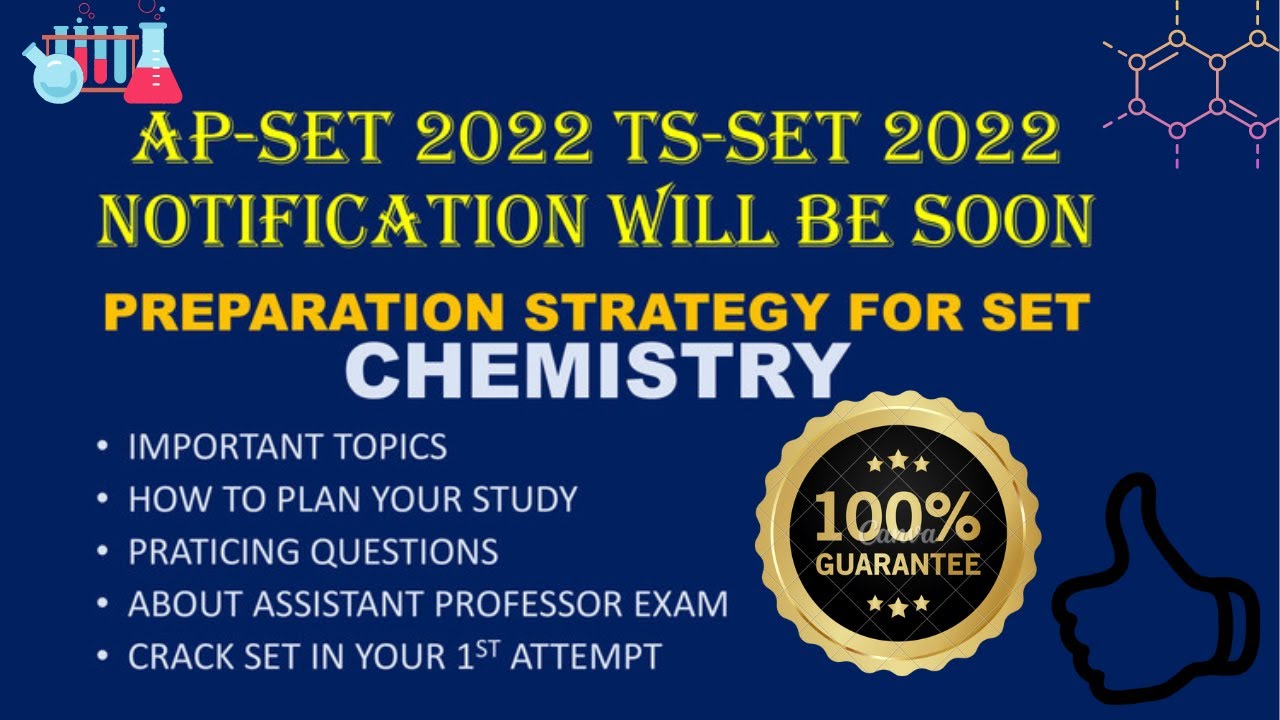 AP SET 2022 | TS SET 2022 | PREPARATION STRATEGY FOR CHEMISTRY