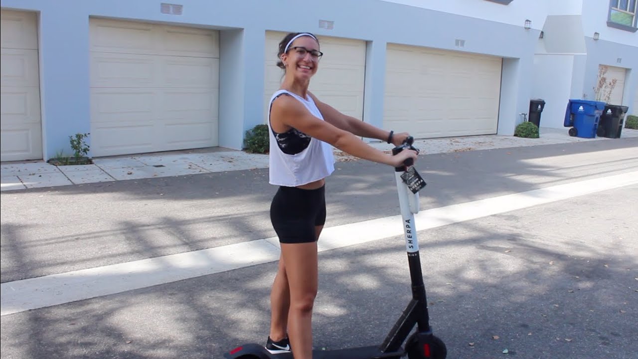 LEARNING HOW TO RIDE A BIRD SCOOTER