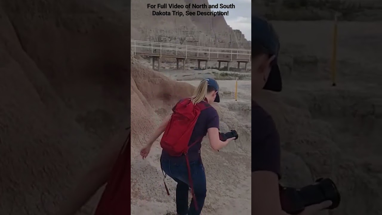 Hiking the Door Trail at Badlands National Park! #Badlands #NPS #Adventure