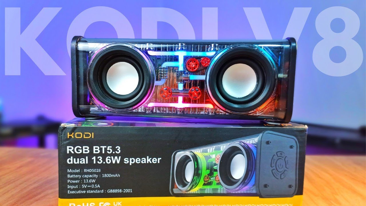 Caixa KODI V8 | Esperava menos, mais mandou bem!!!