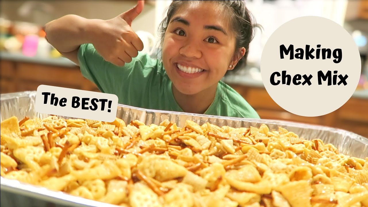 Make Chex Mix With Me! | The BEST Chex Mix Recipe