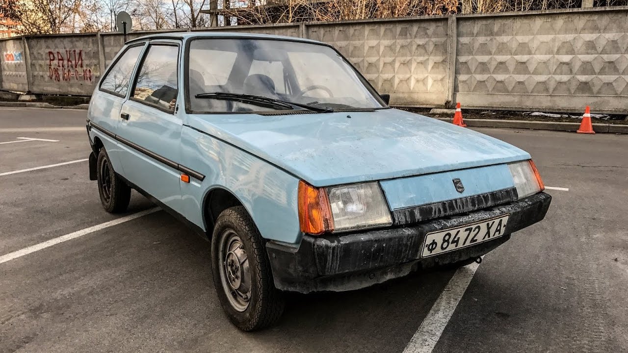 Капсула времени: нашли новый ЗАЗ-1102 Таврия времен СССР ZAZ