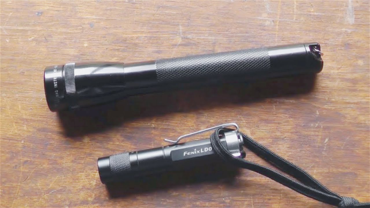 Классика: Фонарь Mini MagLite на 2*АА