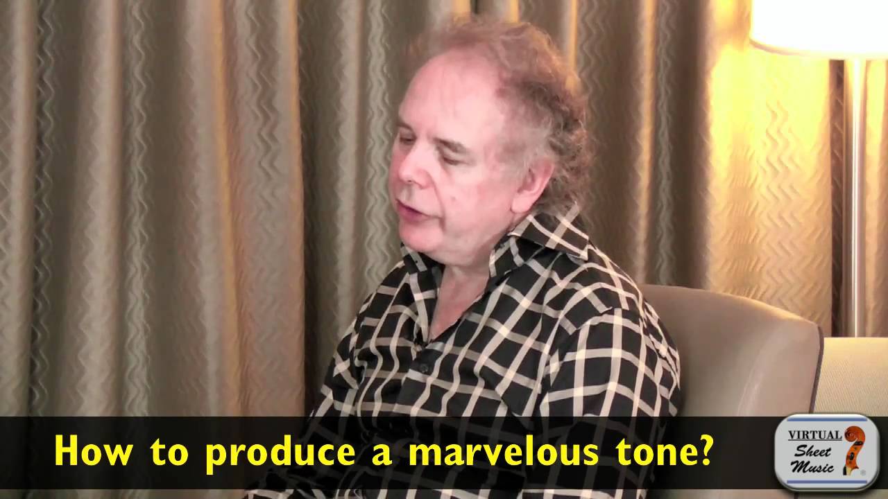 How to produce a marvelous tone? - Interview with Richard Markson about cello playing