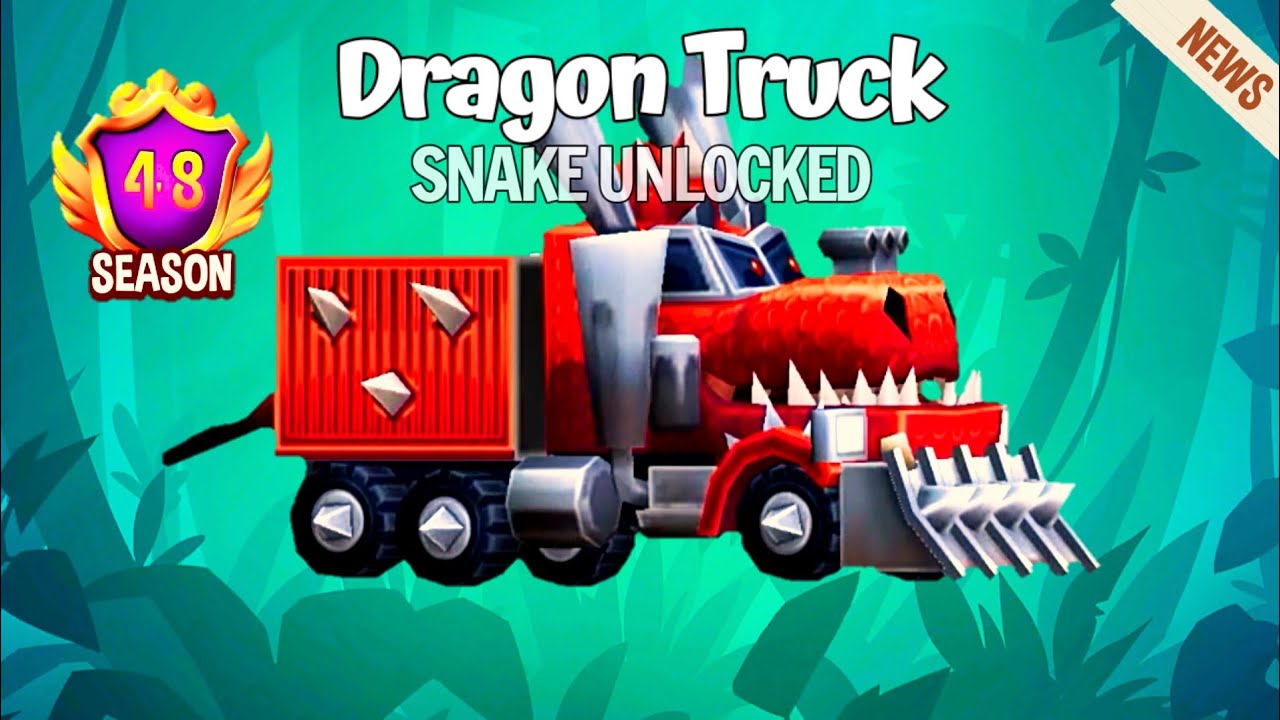 Snake Rivals - NEW SNAKE Dragon Truck !! BATTLE PASS SEASON 48 UNLOCKED 🐉