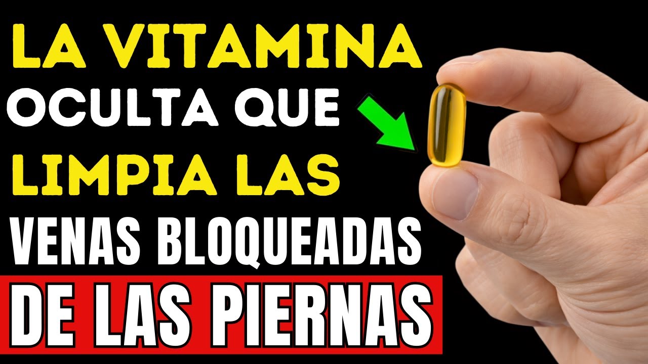 Conoce la VITAMINA que DISUELVE los COÁGULOS en tus PIERNAS | Salud para adultos mayores