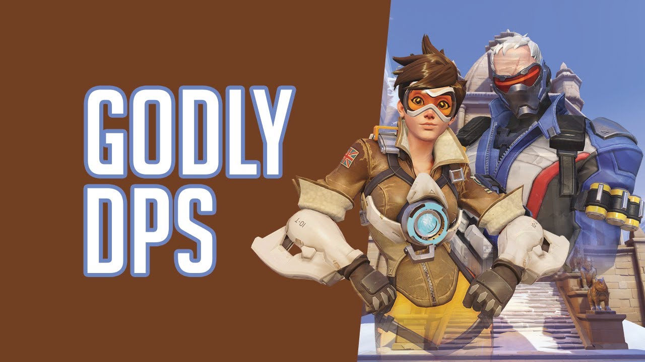 Overwatch - Kabaji Plays Tracer and Soldier (Carry Mode)